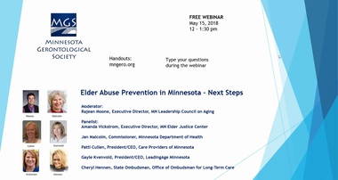 Elder Abuse Prevention in Minnesota
