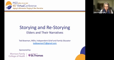Concurrent Session – 2A: Storying and Re-Storying: Elders and Their Narratives