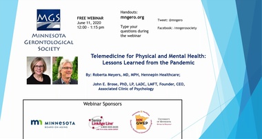Telemedicine for Physical and Mental Health: Lessons Learned from the Pandemic