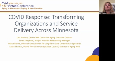 COVID Response: Transforming Organizations and Service Delivery Across Minnesota