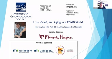 Loss, Grief, and Aging in a COVID World