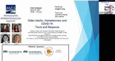 Older Adults, Homelessness, and COVID-19: Facts and Response