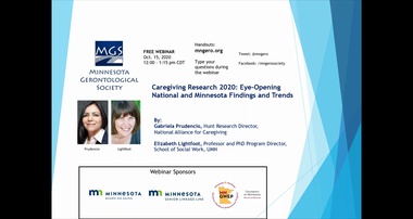 Caregiving Research 2020: Eye-Opening National and Minnesota Findings and Trends